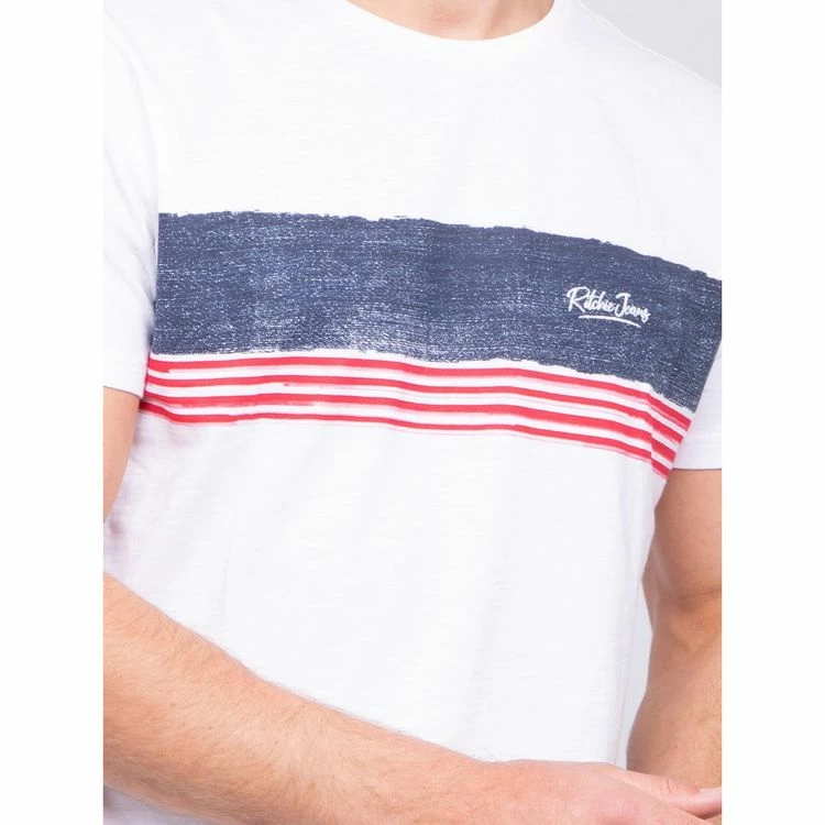 De gros 👏 Ritchie T-shirt Col Rond Pur Coton Nideep 👍 5 De gros 👏 Ritchie T-shirt Col Rond Pur Coton Nideep 👍 – Image 3