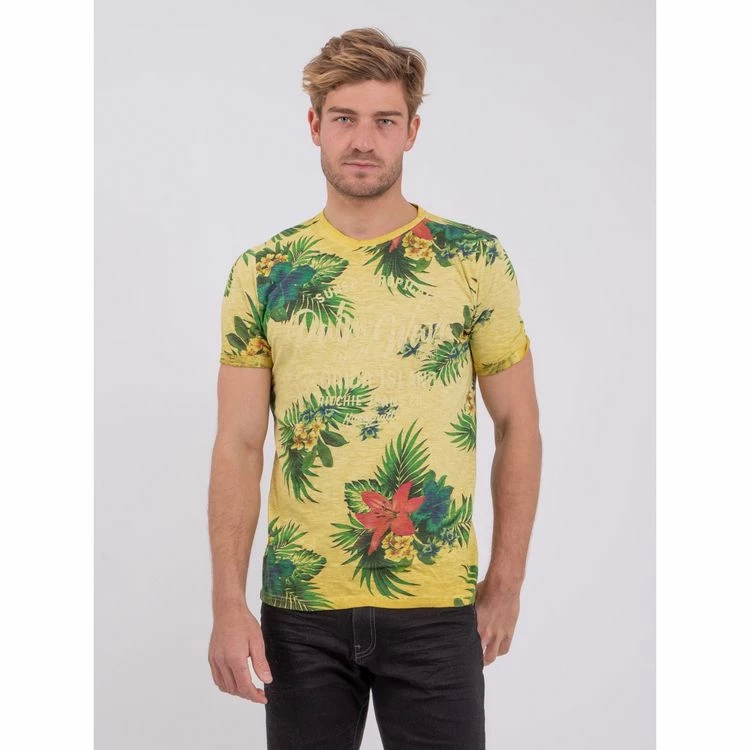 Meilleur prix 🔥 Ritchie T-shirt Manches Courtes Col Rond Pur Coton Nabane ✔️ 3 Meilleur prix 🔥 Ritchie T-shirt Manches Courtes Col Rond Pur Coton Nabane ✔️