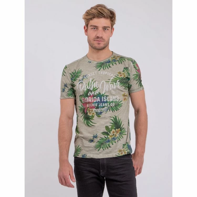 Meilleur prix 🔥 Ritchie T-shirt Manches Courtes Col Rond Pur Coton Nabane ✔️ 6 Meilleur prix 🔥 Ritchie T-shirt Manches Courtes Col Rond Pur Coton Nabane ✔️ – Image 4