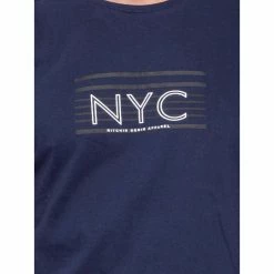 Meilleure vente 💯 Ritchie T-shirt Col Rond Pur Coton Narlo 😍 -Nasa - magasin unnamed file 1113