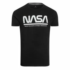 Acheter 🌟 NASA T-Shirt Noir Homme Nasa 01T 🎁