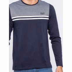 Tout neuf ✔️ Ritchie T-shirt Manches Longues Col Rond Pur Coton Jecko ❤️ -Nasa - magasin unnamed file 1303