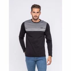 Tout neuf ✔️ Ritchie T-shirt Manches Longues Col Rond Pur Coton Jecko ❤️ -Nasa - magasin unnamed file 1304