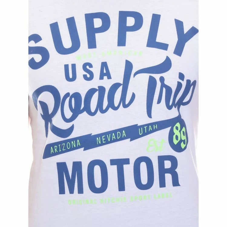 Le moins cher 😀 Ritchie T-shirt Col Rond En Coton Nelson 🔥 5 Le moins cher 😀 Ritchie T-shirt Col Rond En Coton Nelson 🔥 – Image 3