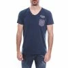 Vente flash 🎉 Ritchie T-shirt Col V Coton Kj Moscow 🛒