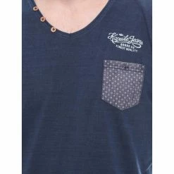 Vente flash 🎉 Ritchie T-shirt Col V Coton Kj Moscow 🛒 -Nasa - magasin unnamed file 1391