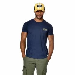 Tout neuf 😍 VONDUTCH T-shirt Homme Col Rond Coupe Droite Imprimé Dos Shark 😉