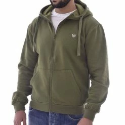 Tout neuf 🥰 SERGIO TACCHINI Sweat Zippé Kaki Homme Sergio Tacchini ✨