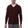 Meilleur prix ❤️ HUNGARIA Pull Over Bordeaux Homme Hungaria V NECK EDITION ✨ -Nasa - magasin unnamed file 1600