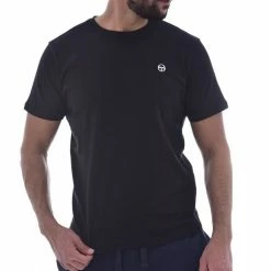 Offres 🔔 SERGIO TACCHINI T-shirt Noir Homme Sergio Tacchini Iconic 🧨