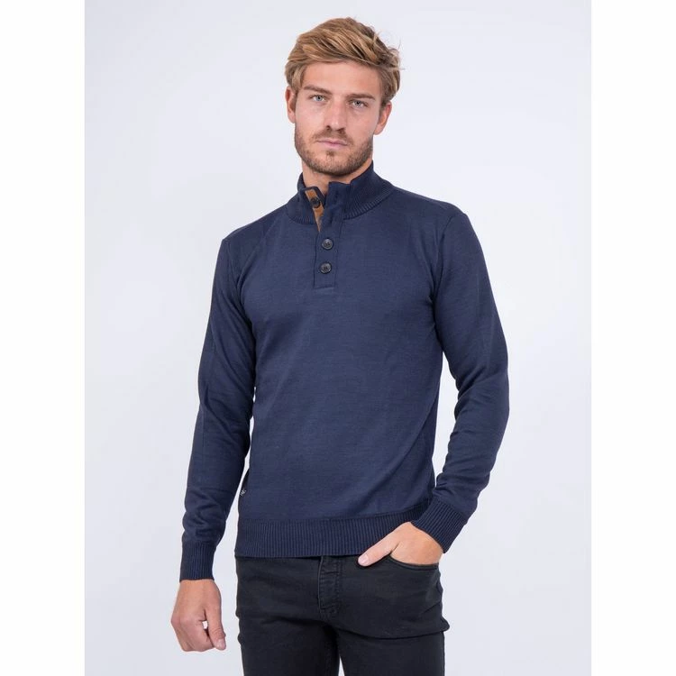 Nouveau ⭐ Ritchie Pull Col Montant Boutons Lulite 👏 3 Nouveau ⭐ Ritchie Pull Col Montant Boutons Lulite 👏