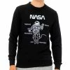 Budget ✔️ NASA Sweat Noir Homme Nasa 64S 🔔