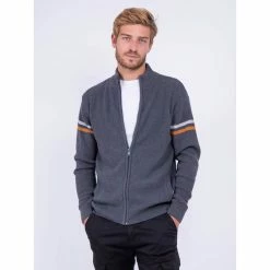 Nouveau 👏 Ritchie Gilet Zippé Col Montant Pur Coton Labamit ✨ -Nasa - magasin unnamed file 2067