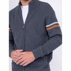 Nouveau 👏 Ritchie Gilet Zippé Col Montant Pur Coton Labamit ✨ -Nasa - magasin unnamed file 2069