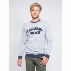 Promo 💯 Ritchie Sweat Col Rond Message Wilbert 💯