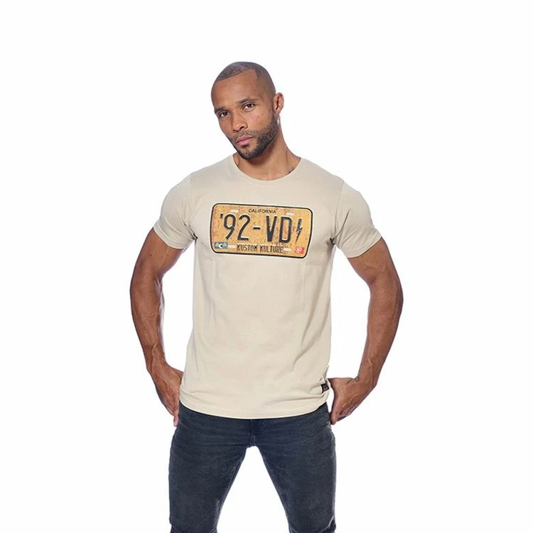 Meilleure affaire ⌛ VONDUTCH T-shirt Homme Regular Fit Col Rond En Coton Numb 🌟 3 Meilleure affaire ⌛ VONDUTCH T-shirt Homme Regular Fit Col Rond En Coton Numb 🌟