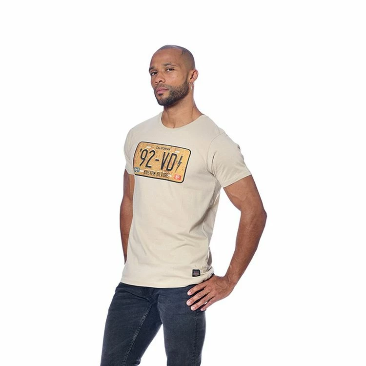 Meilleure affaire ⌛ VONDUTCH T-shirt Homme Regular Fit Col Rond En Coton Numb 🌟 4 Meilleure affaire ⌛ VONDUTCH T-shirt Homme Regular Fit Col Rond En Coton Numb 🌟 – Image 2