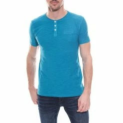 Grosses soldes 🔥 Ritchie T-shirt Col Tunisien En Coton Nisha ❤️ 11 Grosses soldes 🔥 Ritchie T-shirt Col Tunisien En Coton Nisha ❤️ -Nasa - magasin unnamed file 229