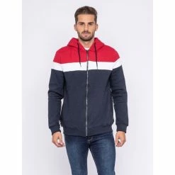 Le moins cher ⌛ Ritchie Sweat Zippé Capuche Wustok 😍