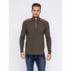 Sortie ❤️ Ritchie Pull Col Montant Zippé Lotoux ✔️ -Nasa - magasin unnamed file 2424