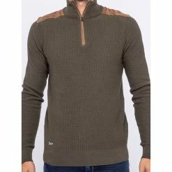 Sortie ❤️ Ritchie Pull Col Montant Zippé Lotoux ✔️ -Nasa - magasin unnamed file 2426