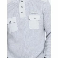 Vente flash ❤️ Ritchie Pull Col Montant Boutonné Logani ⭐ -Nasa - magasin unnamed file 2450