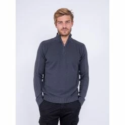 Coupon 🔔 Ritchie Pull Col Montant Zippé Pur Coton Lotanol 😉 -Nasa - magasin unnamed file 2505