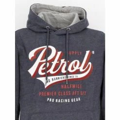 Coupon ✨ Petrol Industries Sweat Petrol Industries Men Sweater Hooded Print Bleu 7-112 👍 -Nasa - magasin unnamed file 2546