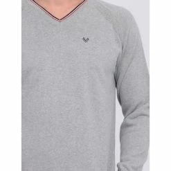 Bon marché 💯 Ritchie Pull Fin Col V Coton Anton 🎁 -Nasa - magasin unnamed file 2801