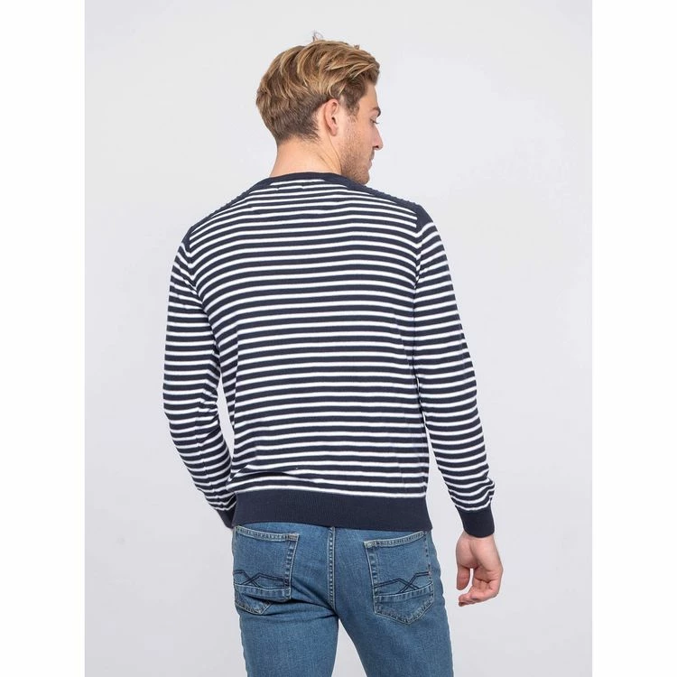 Budget 🎉 Ritchie Pull Fin Col Rond Rayé Coton Adilo 🎉 4 Budget 🎉 Ritchie Pull Fin Col Rond Rayé Coton Adilo 🎉 – Image 2