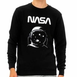 Offres 🔔 NASA Sweat Noir Homme Nasa 67S ⭐