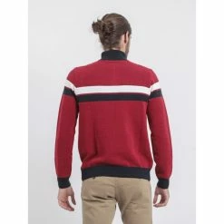 De gros 🥰 Ritchie Pull Col Montant Zippé Pur Coton Lodjeff ⭐ -Nasa - magasin unnamed file 2835