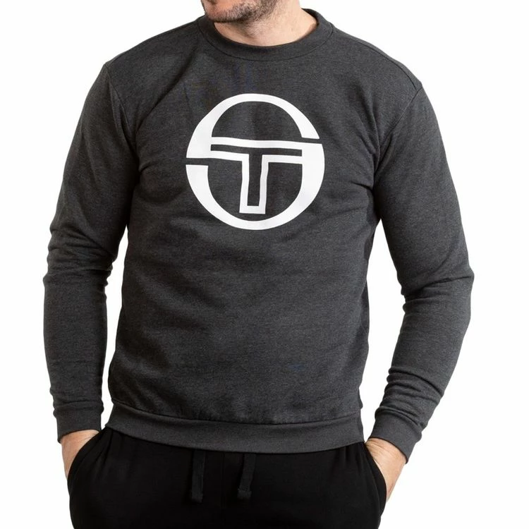 Meilleure vente 👍 SERGIO TACCHINI Sweat Gris Foncé Homme Sergio Tacchini Crew Stadium 🎉 3 Meilleure vente 👍 SERGIO TACCHINI Sweat Gris Foncé Homme Sergio Tacchini Crew Stadium 🎉