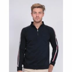 Sortie 😀 Ritchie Sweat Col Montant Zippé Wolof 🔥