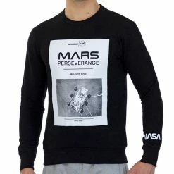 Acheter 🎉 NASA Sweat Noir Homme Nasa 03S 🧨