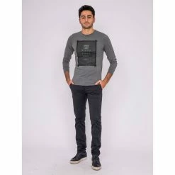 Tout neuf 🧨 Ritchie T-shirt Manches Longues Col Rond Kj-joni 😀 -Nasa - magasin unnamed file 316