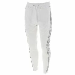 Vente flash 🎉 Project X Pantalon De Survêtement Project X Bande Logo Strass Pant H Blanc Blanc 84359 ✨
