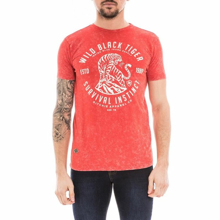 De gros ⌛ Ritchie T-shirt Col Rond Nectarine ⭐ 6 De gros ⌛ Ritchie T-shirt Col Rond Nectarine ⭐ – Image 4