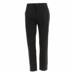 Coupon 😍 Calvin Klein Pantalon Calvin Klein Modern Twill Cropped Tapered Blk Noir 7-396 ✔️