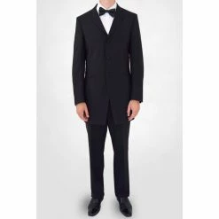 Meilleur prix 👏 Kebello Costume RedingoteHomme Noir 😉