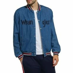 De gros 🔔 Wrangler Bombers En 👖 JeansHomme 🤩