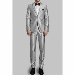 Bon marché 👍 Kebello Costume Satin 2 BoutonsHomme 🔔 -Nasa - magasin unnamed file 3617