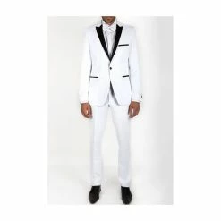 Promo 👍 Kebello Smoking à Revers En SatinHomme ✨