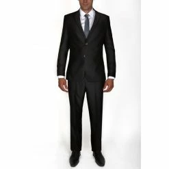 Remise ⌛ Kebello Costume Liseret En SatinHomme Noir ⭐