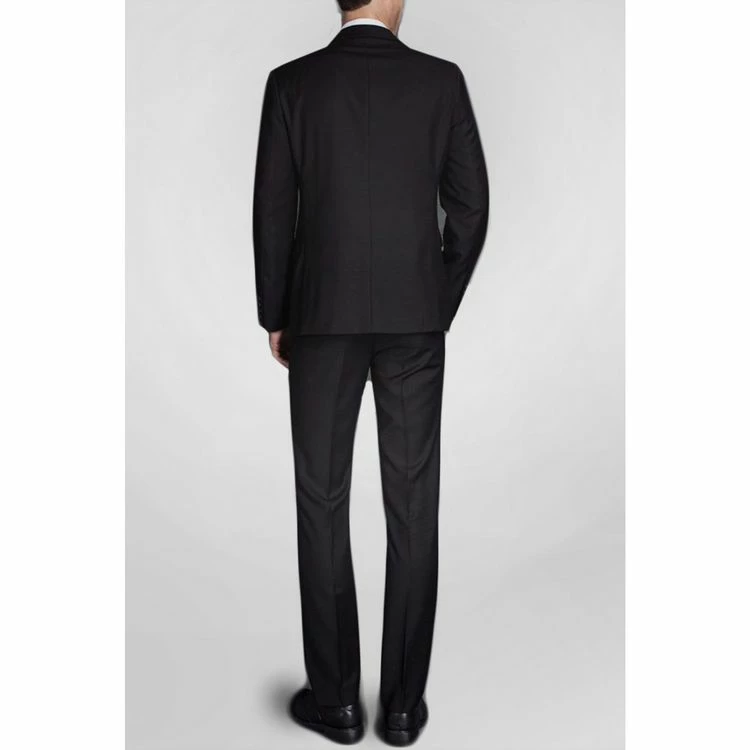 Le moins cher ✨ Kebello Veste Coupe ClassiqueHomme Noir 💯 4 Le moins cher ✨ Kebello Veste Coupe ClassiqueHomme Noir 💯 – Image 2