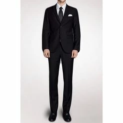 Meilleur prix 🥰 Kebello Costume Coupe ClassiqueHomme Noir 🛒