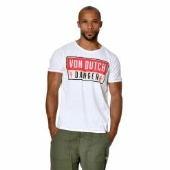 Remise ⌛ VONDUTCH T-shirt Homme Col Rond Coupe Droite Imprimé Devant Danger ⌛ 7 Remise ⌛ VONDUTCH T-shirt Homme Col Rond Coupe Droite Imprimé Devant Danger ⌛ -Nasa - magasin unnamed file 405