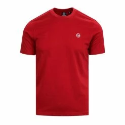 Sortie 👍 SERGIO TACCHINI T-shirt Rouge Homme Sergio Tacchini Daiocco 😀