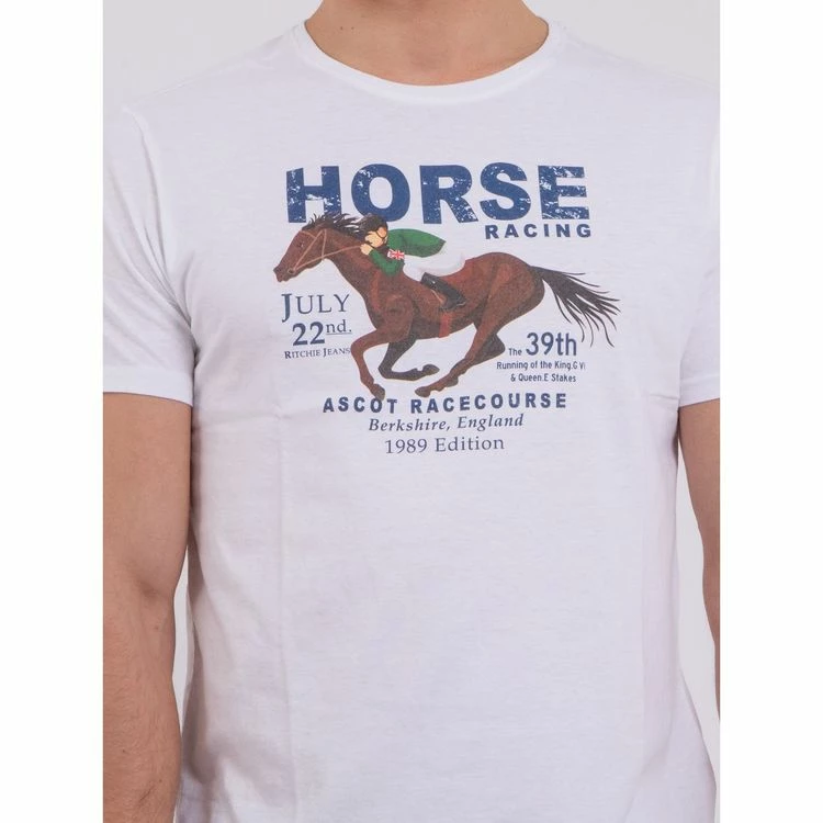 Top 10 😍 Ritchie T-shirt Manches Courtes Col Rond Pur Coton Neder 💯 5 Top 10 😍 Ritchie T-shirt Manches Courtes Col Rond Pur Coton Neder 💯 – Image 3