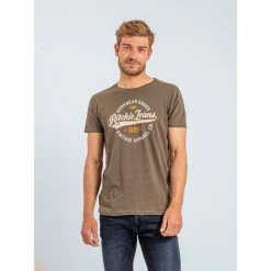 Vente flash 🥰 Ritchie T-shirt Manches Courtes Col Rond Pur Coton Jonak 🧨 -Nasa - magasin unnamed file 478